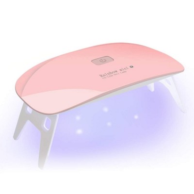 Mini portable led nail lamp 6w gel nail lamp