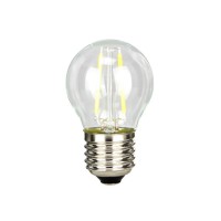 2700k warm white G45 2 watt base e12 230 lumen led bulb light decorative filament light bulb