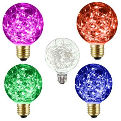 New Arrival E27 b22 e26 2w led copper light bulb home decor light bulb